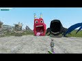 CHOO CHOO THOMAS, CAR EATER, TRAIN EATER, BLOOP, BUS EATER VS ALL TREVOR HENDERSON BATTLE In GMOD!