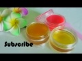 DIY - Lemon lip scrub, lip moisturizer & Lip Balm - for soft beautiful lips -