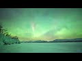 AURORA -  northern lights 4K timelapse compilation & relaxation
