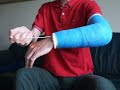 How To Scratch Under a Plaster-Cast