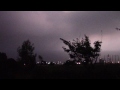 Onweer boven Nijmegen 2 juli 2015