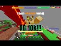 Finally 10000 Wins (Roblox Bedwars)