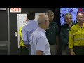 Trudeau visits Jasper wildfire command centre