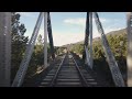 Bridge train tracks video