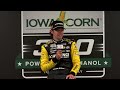 Ryan Blaney Wins Iowa's First Ever Cup Race!