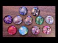 CRAFT TIME - Easy DIY Glass Pendants using Dollar Tree Flat Marbles