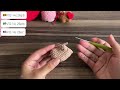 Capibara en Crochet | Cuerpo / Llaveros para San Valentín y Regalos❤️