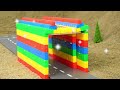 Diy tractor mini Bulldozer to making concrete road | Construction Vehicles, Road Roller