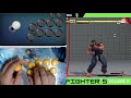 Street Fighter 5: Ryu Vol.2 Trials with Fight Stick !!