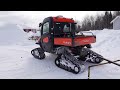 Kubota X1100C RTV With Tracks - Snow Trials -E147