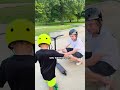 surprising him with a brand new scooter!