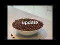 update video with an overfilled cereal image over it