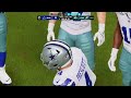 Eagles vs. Cowboys | NFC Championship | 2024 - 2025 Updated Rosters | Madden 24 PS5 Simulation