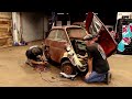 First Start In 40 Years | BMW Isetta Rescued From Woods To Highway Speed In 2 DAYS!! | RESTORED