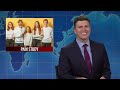 SNL Weekend Update Mocks Trump Vs Joe Biden Election Run “Elder Abuse” & Likens Bout To ‘Bumfi