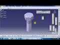 how to draw a nut and bolt in catia v5 || nut || Bolt || Catia V5||