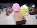 How to make a electric balloon 🎈🎈 pump machine