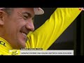 Exciclista colombiano LLORA al ver a Richard Carpaz de líder del Tour de Francia