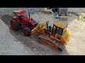 RC Tractor Kubota M9540 VS Komatsu D65px