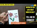 HOW TO DRAW MOTHERS DAY CARD | Mothers Day Drawings