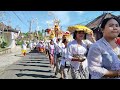 Mendak Ida Sesuhunan Jagat Selat, Pujawali Pura Gunung Jimbar, Beng Gianyar 14-08-2023