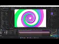 Spiral Effect on After Effects