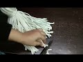 No cost diy,how to make floor cleaning mop, इस video के बाद आप कभी भी बजार से पोछा(mop)नही खरीदेंगी