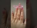 valentine's day kiss acrylic flower nails
