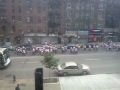 Some protest going on, on broadway where I live