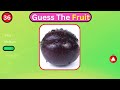 Guess the 52 Fruits name! #viral Easy! Medium! Hard and Impossible! levels