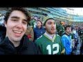 My First Ever NFL GAME DAY Experience | Packer Fan!!!