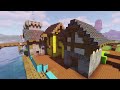 Der Bau einer Mittelalterstadt Folge #4 -Der kleine Hafen